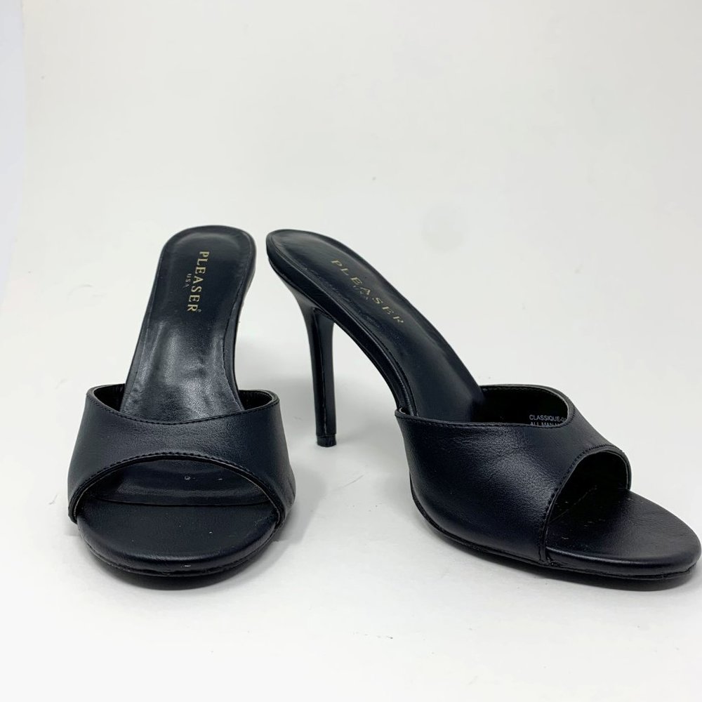 Pleaser Classique Slipper Mules